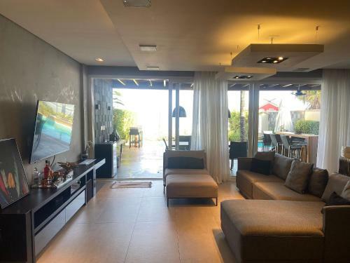 Casa P� Na Areia Espetacular Em Juquehy