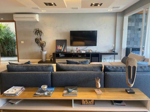 Casa P� Na Areia Espetacular Em Juquehy