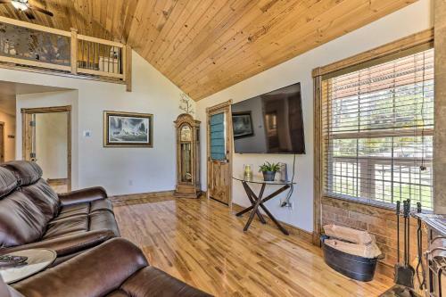 Updated Garden Valley Home Fire Pit, Game Room