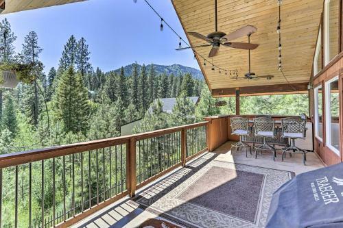 Updated Garden Valley Home Fire Pit, Game Room