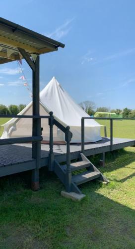 Bell Tent 2 Glyncoch Isaf Farm