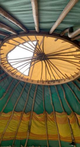Yurt Glyncoch Isaf Farm
