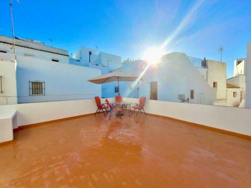 Apartamento Amplia Casa Con Azotea Privada En El Casco Antiguo