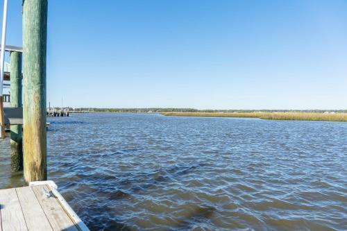 Two Buoys And A Gull By Oak Island Accommodations