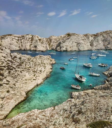 Apartamento Location Studio Mer, �le Du Frioul, Marseille