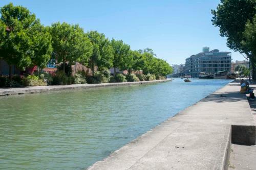 Apartamento Canal Pantin Bright And Functional Studio