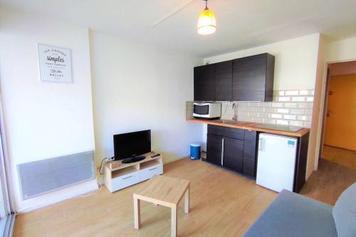 Apartamento ? Studio Cabine � 5 Min De La Plage + Parking ?