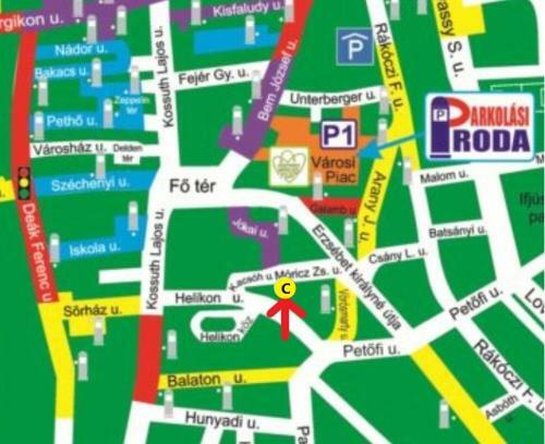 Apartamento Corso Central Home, Keszthely
