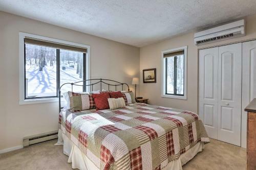 Bright Wintergreen Resort Home Deck And Grill!