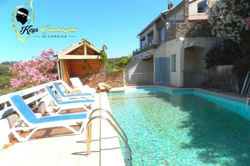 Apartamento Studio N�3 Vue Mer & Piscine 5min Plage De La Testa