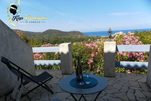 Apartamento Studio N�3 Vue Mer & Piscine 5min Plage De La Testa