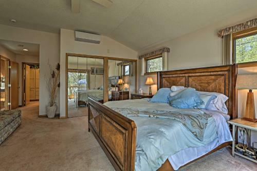 Grand Lakefront Home With Dock In The Hideout!