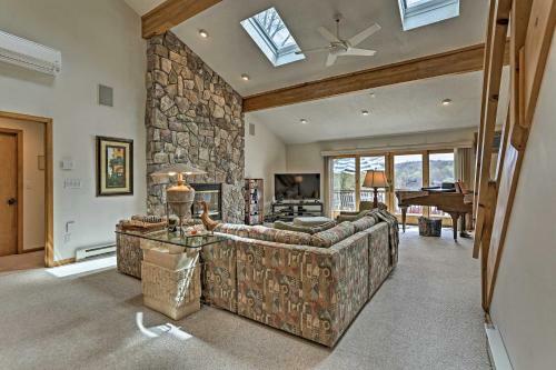 Grand Lakefront Home With Dock In The Hideout!