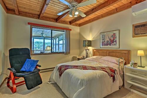 Grand Lakefront Home With Dock In The Hideout!