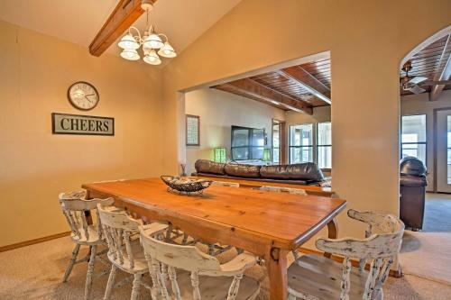 Waterfront Keystone Lake House With Shared Dock!
