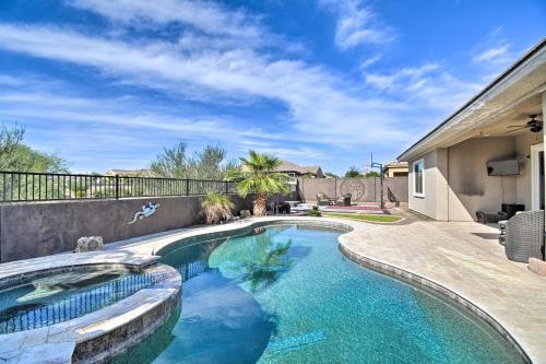 Spacious Peoria Retreat With Heated Pool And Spa!
