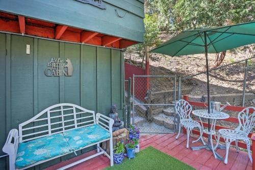 Boho Crestline Cabin, 1 Mile To Lake Gregory!