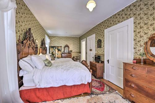 Villa Romantic 1850s Home With 2 Acres And Fire Pit!