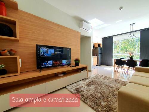 Apartamento Apt Para Ate 8 Pessoas - Park Veredas Rio No Fundo