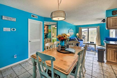 Apartamento Oceanside Emerald Isle Condo, Steps To Beach!