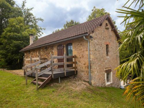 Stone Holiday Home In Saint Cernin De L Herm With A Garden