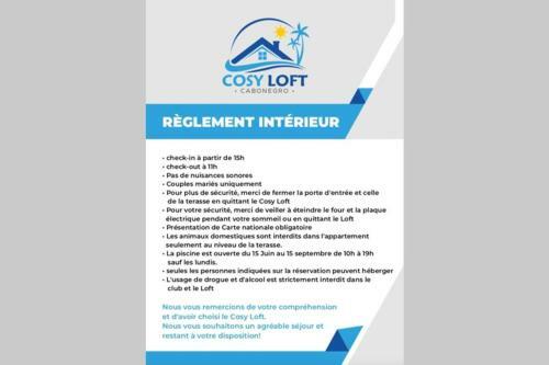 Apartamento Cosy Loft Saphir Cabo Negro