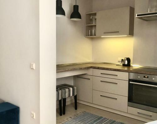 Apartamentas Tarp Pusu