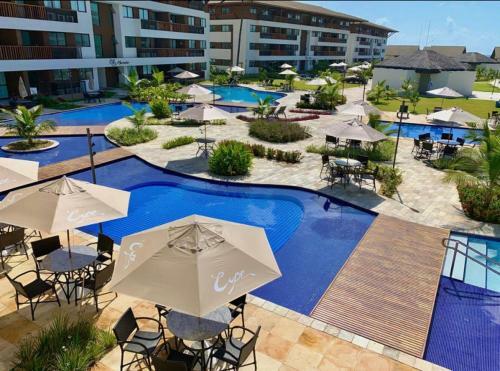 Apartamento Flat Super Luxo T�rreo Frente Piscinas