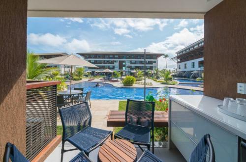 Apartamento Flat Super Luxo T�rreo Frente Piscinas