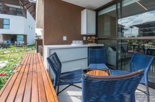 Apartamento Flat Super Luxo T�rreo Frente Piscinas