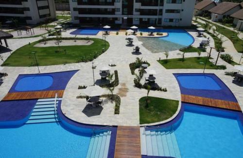 Apartamento Flat Super Luxo T�rreo Frente Piscinas
