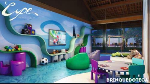 Apartamento Flat Super Luxo T�rreo Frente Piscinas
