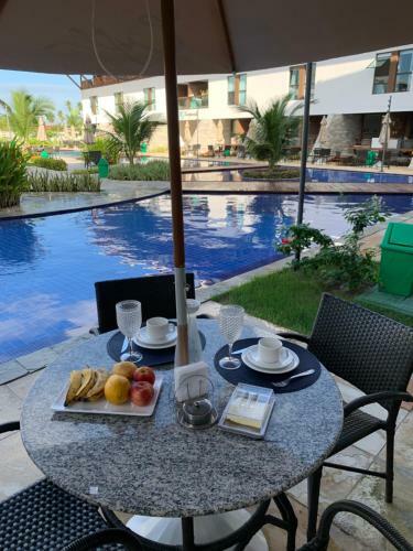Apartamento Flat Super Luxo T�rreo Frente Piscinas