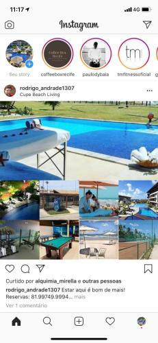Apartamento Flat Super Luxo T�rreo Frente Piscinas