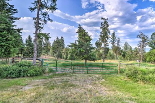 Secluded 5-acre Kalispell Home With Deck And View