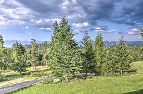 Secluded 5-acre Kalispell Home With Deck And View