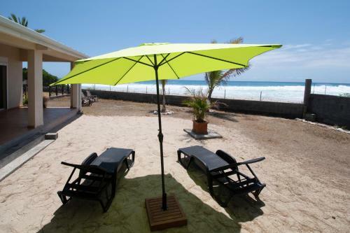 Villa Perroquet 4****- 157 M2- Piscine, Acc�s Direct � La Plage Boucan Canot