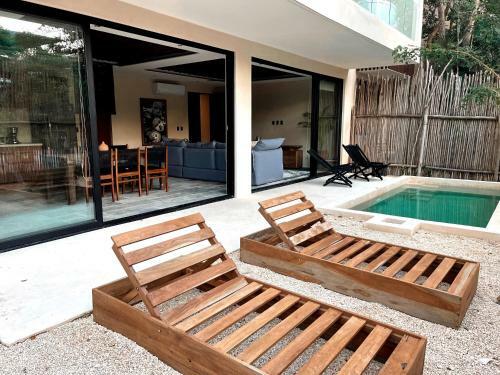 Apartamento New 2br Garden With Private Pool