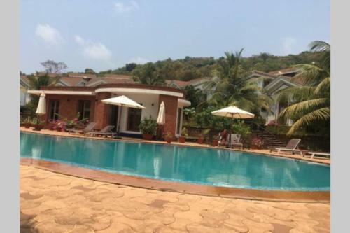 Apartamento Beautiful Studio With Swimming Pool View Near Baga Beach 1110