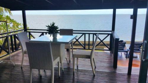 Tahiti - Bungalow Tiamao Tipanier Sea View