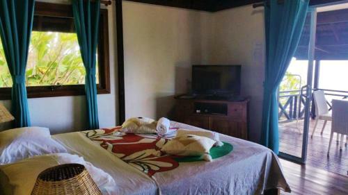 Tahiti - Bungalow Tiamao Tipanier Sea View