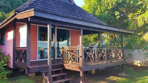 Tahiti - Bungalow Tiamao Tipanier Sea View