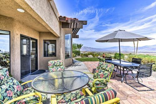 Mtn-view Borrego Springs Home On Golf Course!