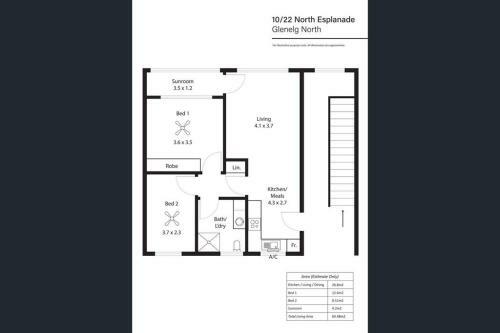 Beach Apartment 10/22 Esplanade Sea-views