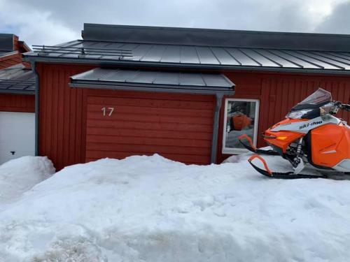 Modern Fj�llstuga Med Ski In-ski Out L�ge.