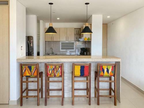 Beach Side Apartament - Reserva Del Mar - Santa Marta