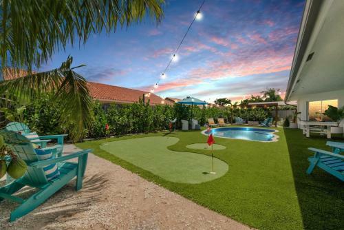 Miami Oasis,heated Pool+5 Bedrooms /14 Guests