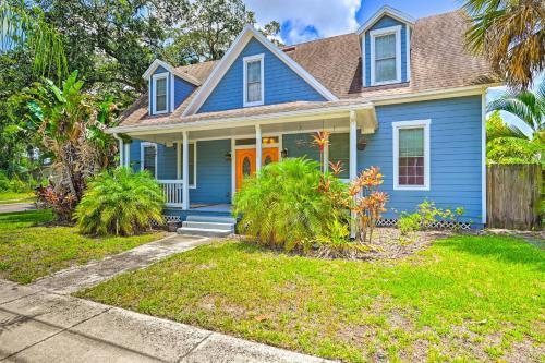 Elegant And Bright Tampa Home 1 Mi To Downtown