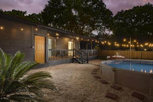 All-encompassing Retreat With Pool And Game Room!