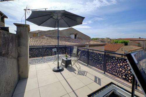 Maison De Ville Avec Terrasse Vue Cit� - Centre-ville